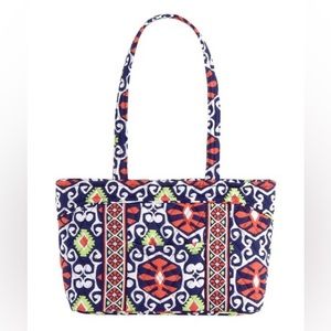 Vera Bradley Sun Valley Retired Print Little Mandy Shoulder Tote Bag